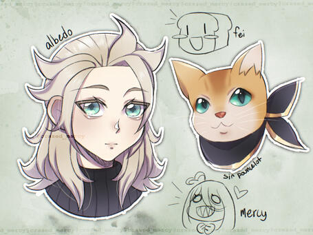 SKETCH HEADSHOT, TWO PEOPLE, $10